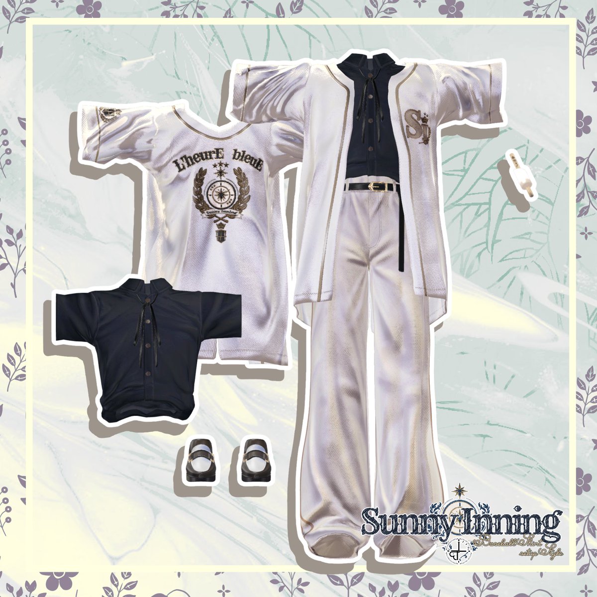 stella86suU's tweet photo. 『Sunny Inning』♡2000over感謝企画としてフルパックをプレゼント致します！

□応募方法↓
@stella86suUをフォロー&この投稿をRP(+引用RPで当選確率アップ)
□対応アバター【水瀬/杏里/森羅/カルネ(+Head)/斑霞/泣夜/狛乃/彼方/伊依/真央/海咲/紗夜】

ギフトは他の方へ渡して頂くことも可能ですのでお気軽にご参加下さい！
当選人数は3名様！締切は明日18時となります⚾☀

#VRChat #L_bleuE_vrc