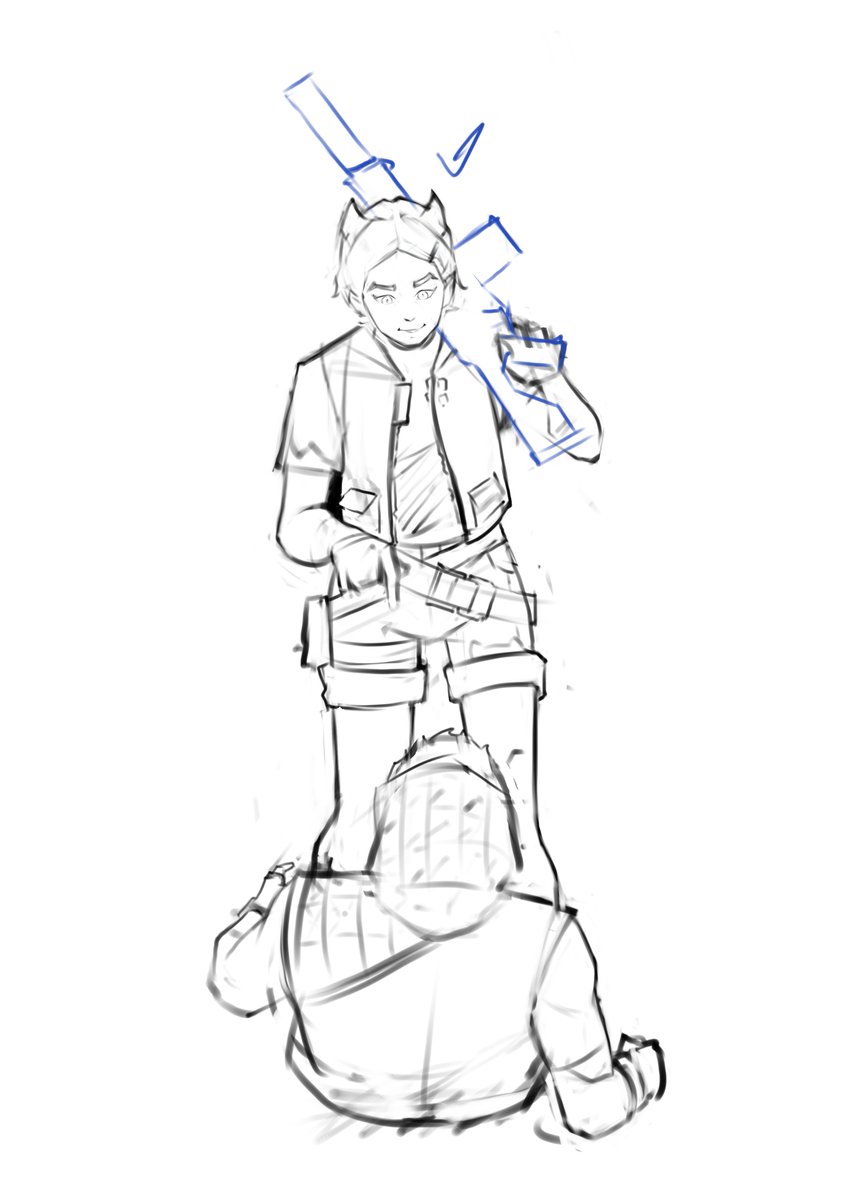 nee4ne's tweet photo. Clove Supremacy Sketch https://t.co/yP18FJwU1a