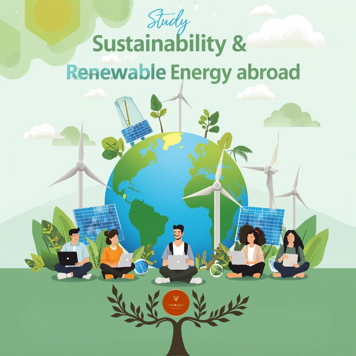yesvidya_'s tweet photo. 🌍 Build a sustainable future! Study Sustainability &amp; Renewable Energy Abroad and become a leader in the global green revolution. 🌱⚡

#WorldEnvironmentDay #StudyAbroad #Sustainability #RenewableEnergy #GreenFuture #EnvironmentalScience #ClimateAction #StudyInEurope #CleanEnergy https://t.co/VfBvV6y8UV