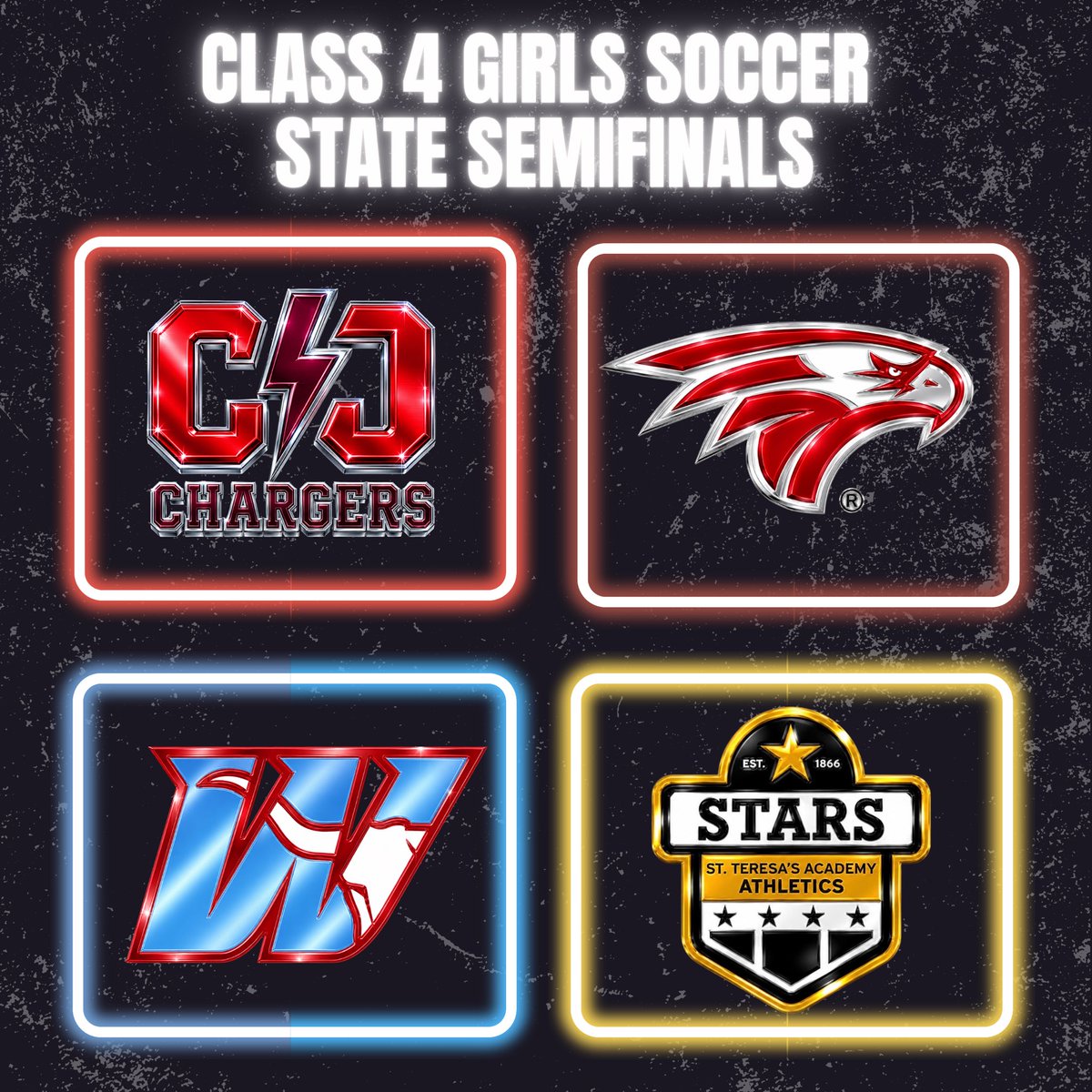 MSMK_Riley's tweet photo. It’s time for the Class 3 and 4 Girl Soccer State Semifinals! Here’s my predictions
@westsoccer @Nixa_Soccer @nixaathletics @FZS_Soccer @summitsoccer026 @SMA_Soccer @CCHS_Activities @hssckc @HSSoccerKC @STAsports https://t.co/cY4OIrSRZu