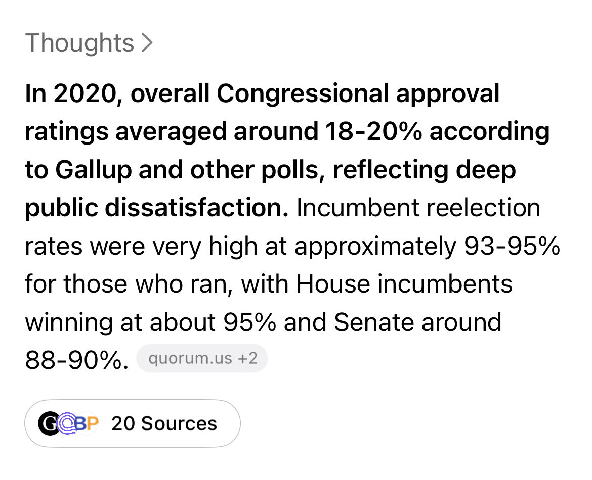 ElenaDynomite's tweet photo. @timburchett Congress has terrible approval ratings yet they still get reelected.

There is cheating everywhere.

They won’t pass the SAVE Act..

Because they won’t let us vote them out. https://t.co/eZuP11Ii5a