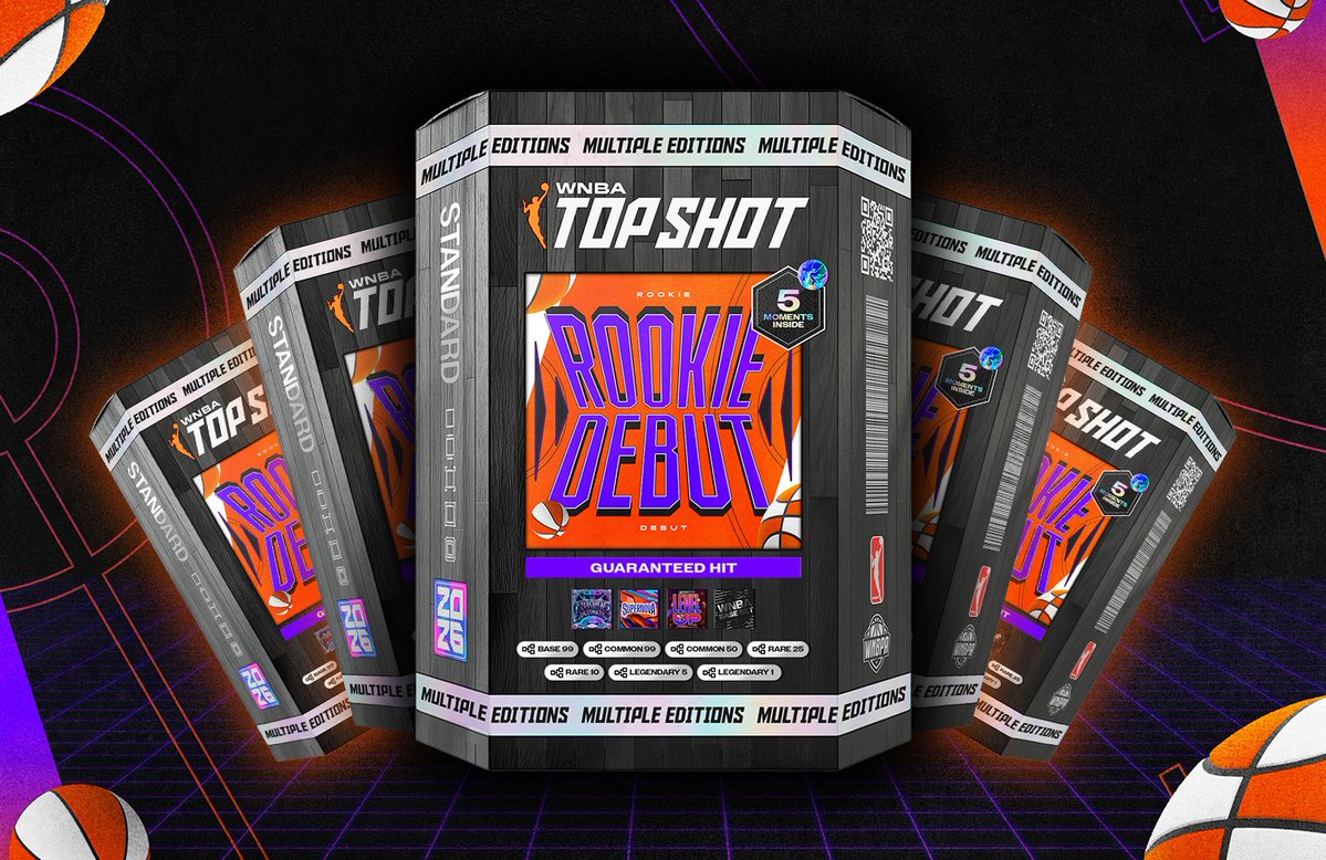 WNBATopShot's tweet photo. 🥁 The giveaway winners are in...

@DrEWal5 @DodgyTeddy @ReaLSik 
@topshot41885 @superherbe 

📬 WNBA Rookie Debut Standard Packs delivered!
🫡 GL on your rips https://t.co/88P1X8bITp