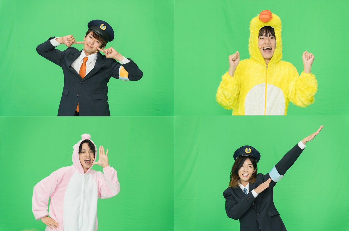 oricon's tweet photo. モナキ、子ども番組で"ダンスのおにいさん"に
車掌風＆着ぐるみ姿でかわいいダンス🐣

📺️12日放送回から登場
https://t.co/EWio8leMmu

『いろりろ』放送終了後には
公式YouTubeチャンネルでダンス動画アップ https://t.co/QfpWCzPaGM
