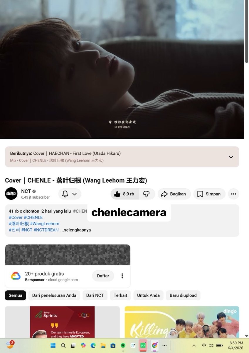 chenlecamera's tweet photo. 🍁𐙚 Cover｜CHENLE - 落叶归根 (Wang Leehom 王力宏) STREAMING PARTY 𐙚🍁

📎 https://t.co/3sk6nm41xX… 

DON'T BREAK THE CHAIN‼️

🤎 Izin tag yaa : @jm1000le @R3neaaa @chenlleraa

CHENLE COVER OUT NOW 
#CHENLE_CoverRelease
#CHENLE #천러 #钟辰乐 #落叶归根 https://t.co/rCCnUG2lay