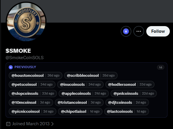 DaFilthyApe's tweet photo. LMAO what the hell is this???

Be careful with this "smokefleet"

HYkfeGFXbr5hjC7t4xRAv5iETNW4YYEQNdzbvJvipump https://t.co/sE9ZdyWLzz