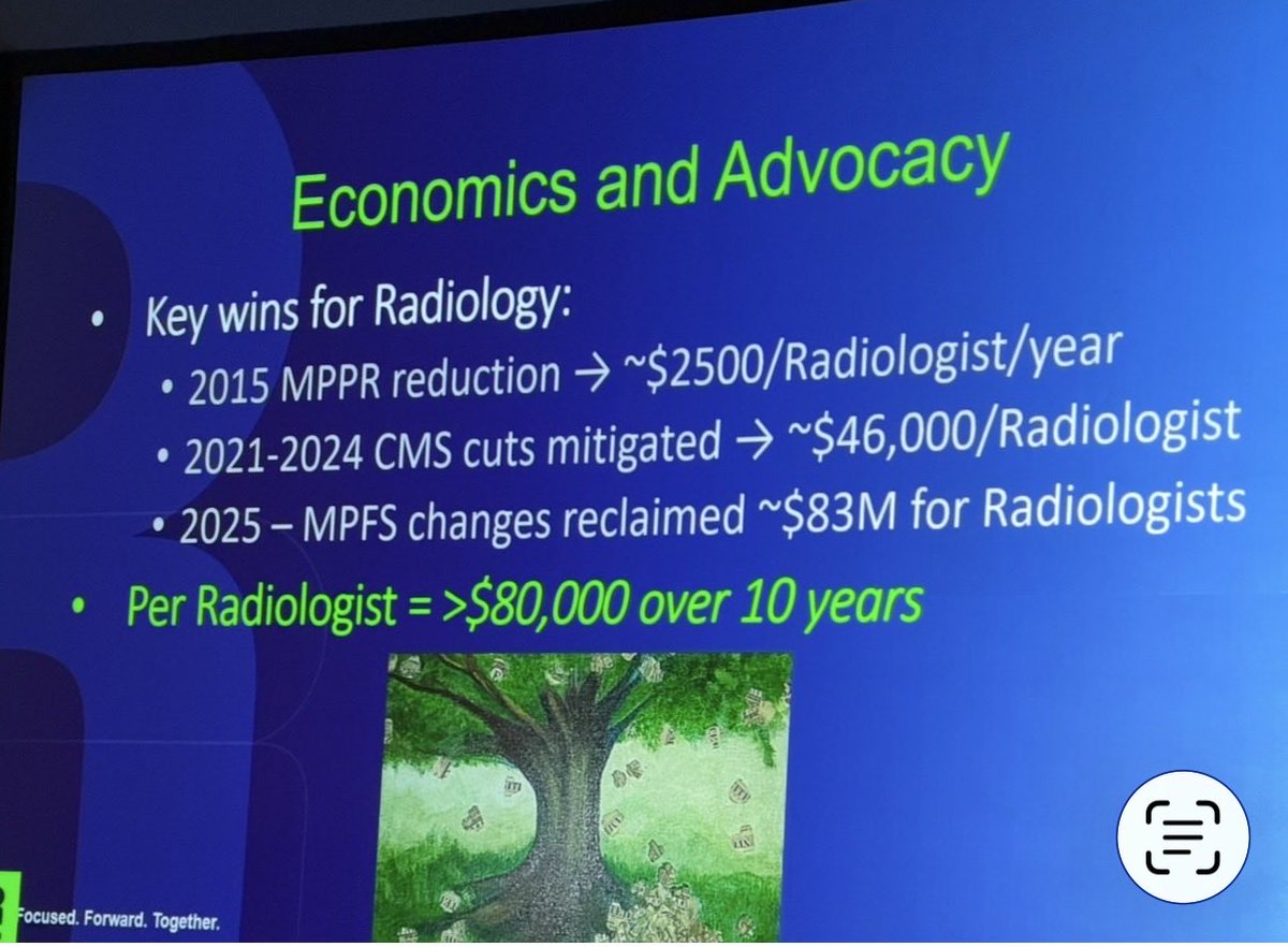mdcn2u's tweet photo. On the other hand, many of my peers on the Radiological Society of NJ look forward to the Annual Meeting and Capitol Hill visit in DC every year.
We’ve won the Governance Award the past 2 out of 3 years for our state.
From a national perspective these are only a few “wins”.

Btw, tbh, I’m not going to respond to simple rhetoric and hearsay anymore.
It’s tiresome
We’ll agree to disagree
Ty