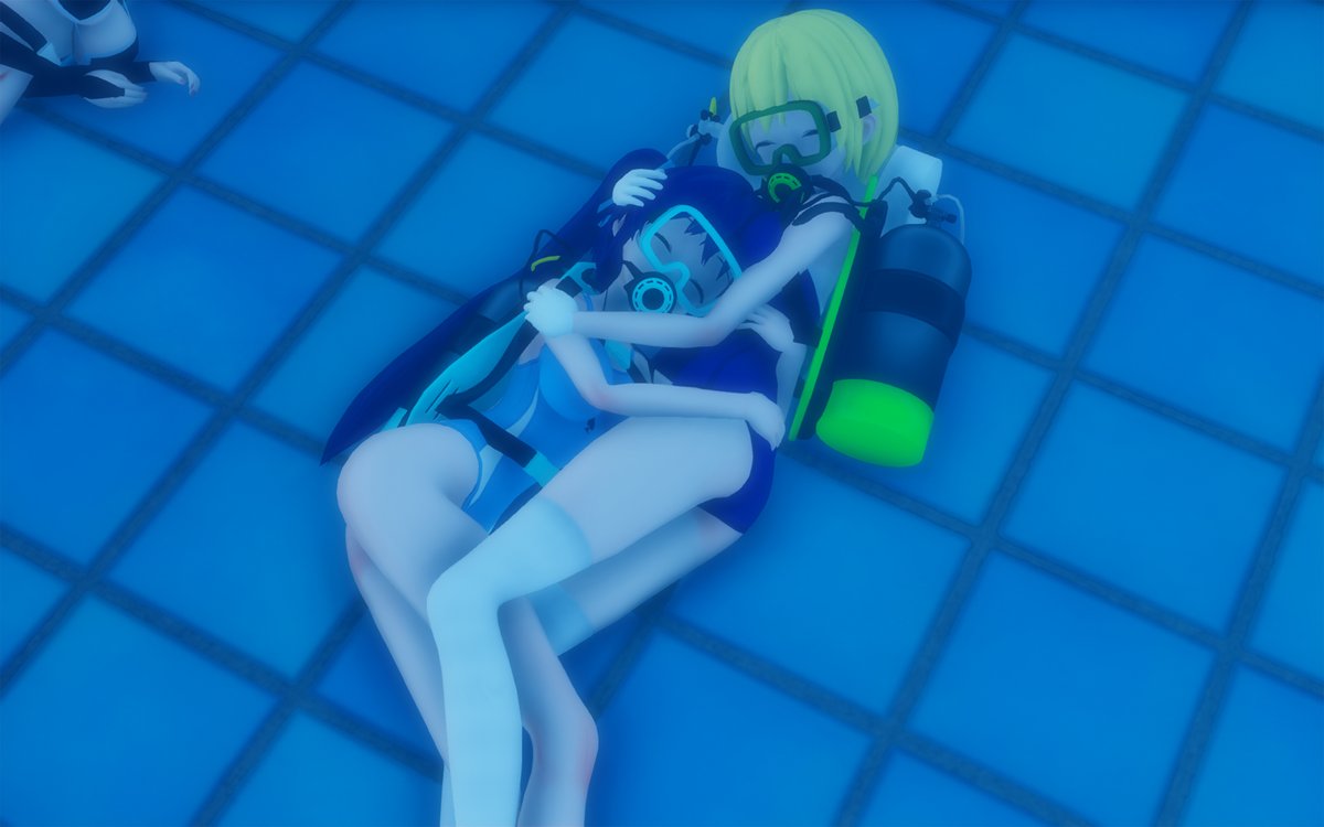 Ultramarfil's tweet photo. sleeping in pool
Pictures of girls sleeping by the pool because I wanted to do something quick before going out to play or something like that.
Next week I'll start on the animations I have pending. https://t.co/5ZrttY0sEU