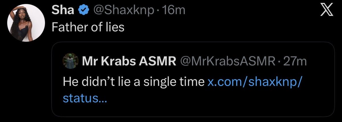 Mr Krabs ASMR tweet media