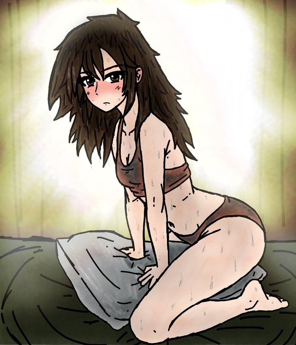 SeekingSolar's tweet photo. Ah, got my Internet back! So I woke up late and went to draw more Prairie. This time she's upset that the summertime is so so hot, and I hope I made her sufficiently sweaty.

I hope yall enjoy the pic. https://t.co/weonYU8Xok