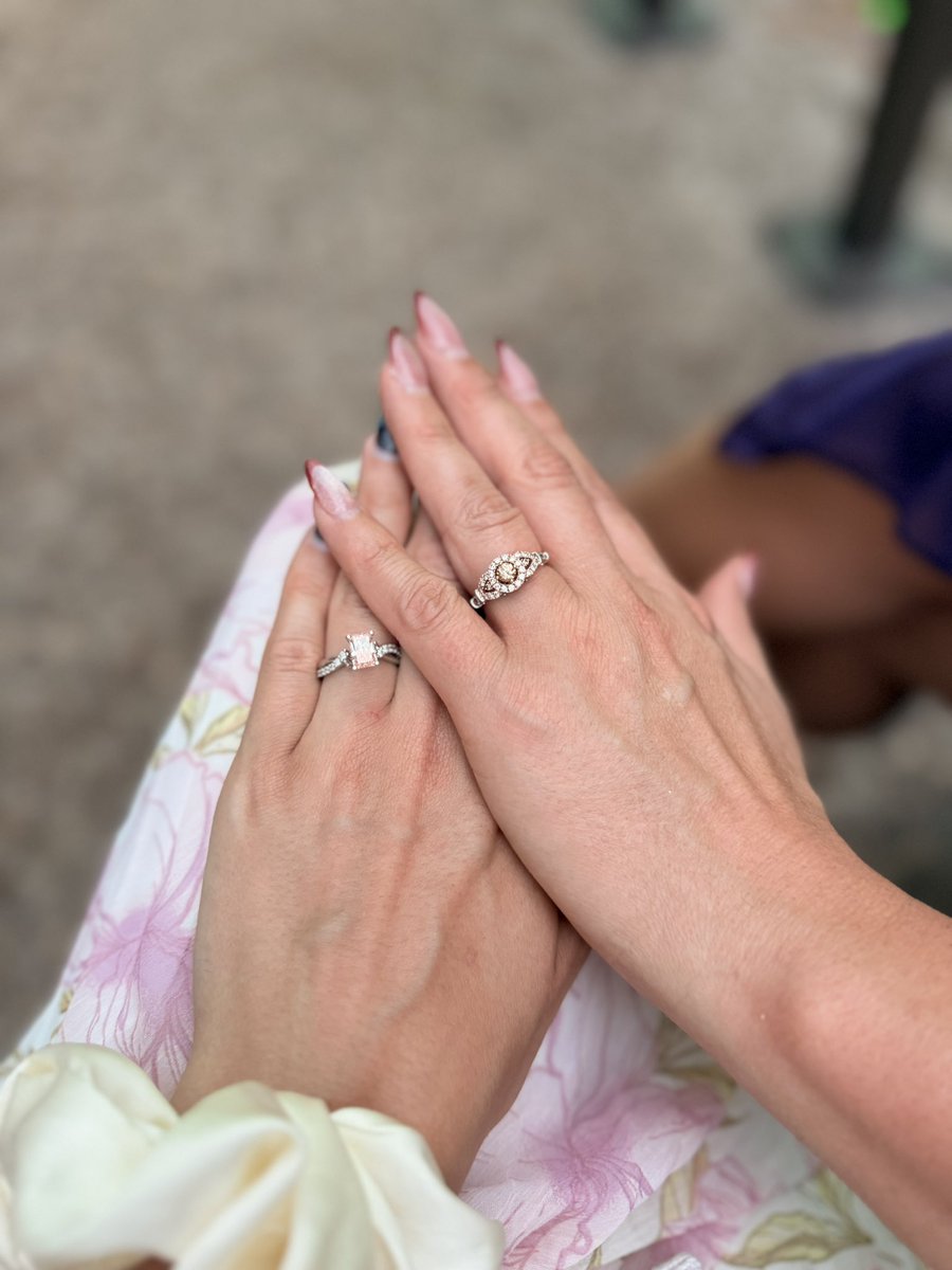transybooo's tweet photo. For Pride month… I said yes to forever with my love @andrea_of_atx https://t.co/z3rQY8Nz6X