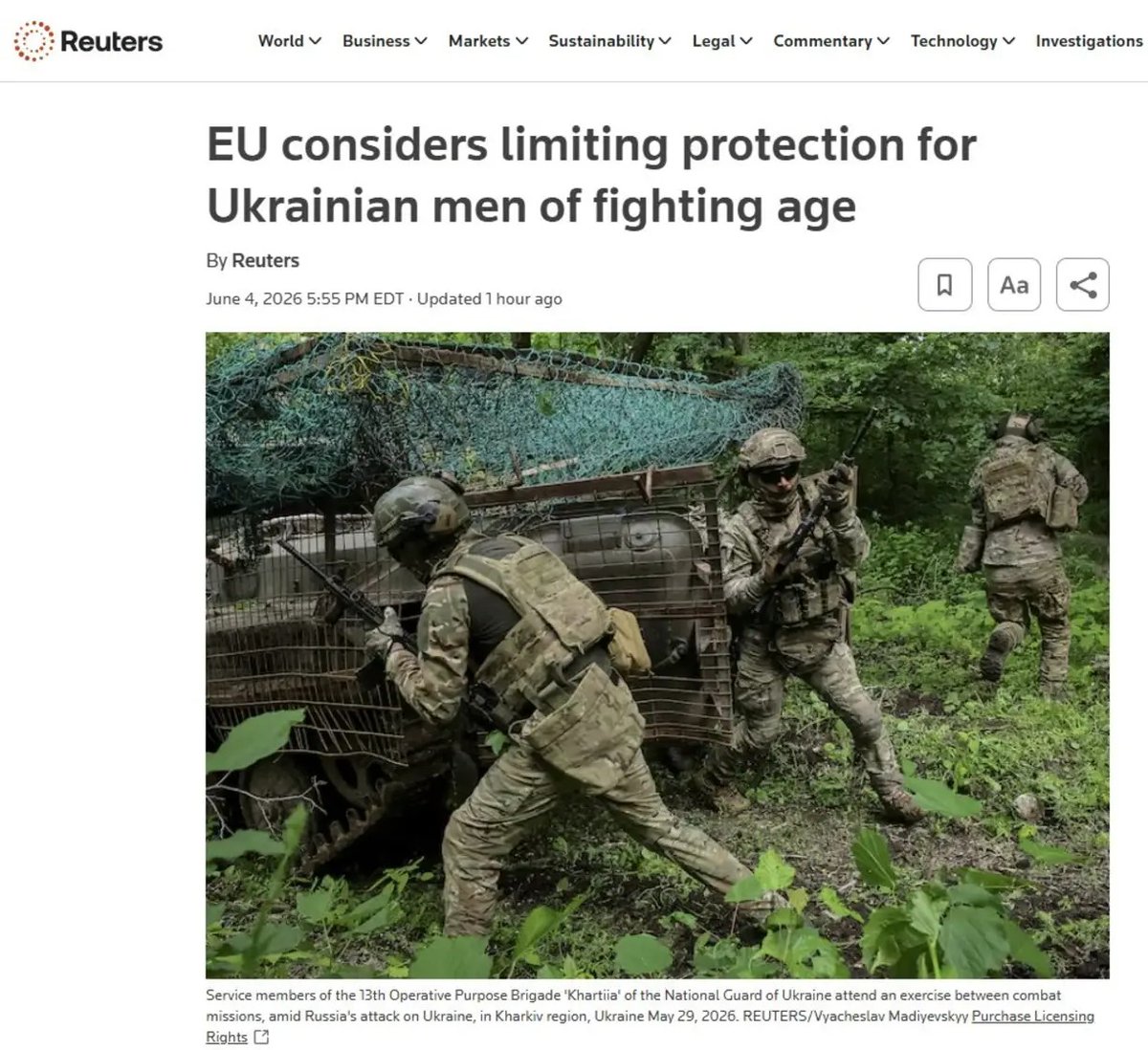 Glenn_Diesen's tweet photo. NATO's fight to the last Ukrainian...
Political leaders in NATO countries are so "pro-Ukrainian" that they toppled the democratically elected government in Kiev in 2014 without majority support in Ukraine; they supported purging Ukraine's political system, media, and society of "pro-Russian" elements; they backed the killing of thousands of Ukrainians in Donbas from 2014 onward who did not recognise the legitimacy of the new authorities; they pressured Zelensky to reverse the peace platform that 73% of Ukrainians voted for in 2019 because NATO viewed peace as "capitulation"; they torpedoed the peace negotiations in Istanbul in 2022 after Russia invaded; they boycotted diplomacy and negotiations for more than four years and declared that "weapons are the path to peace," even as a large majority of Ukrainians wanted immediate peace talks; they maintained public support in the West for fuelling the war by ensuring that the brutal "recruitment" of Ukrainian men to the front lines and other uncomfortable realities were not debated in the media; and now, leaders in NATO countries are pressuring the authorities in Ukraine to lower the conscription age, while the EU will also "help" Ukraine by sending Ukrainian refugees back home to die in NATO's proxy war.