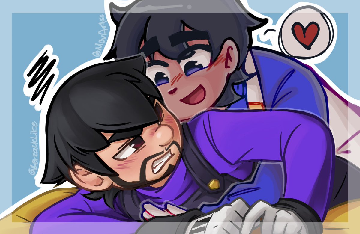 MovArtss's tweet photo. Hug 🤗🫂✨ 
--Collab with @BerzackLike, Thank you again!.. :]
#SMG34 #Smg4fanart https://t.co/g6G6Vq0ZQM