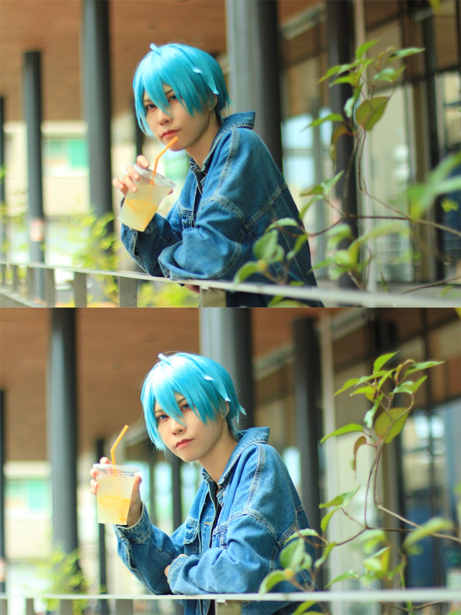 is__og's tweet photo. 【cosplay/🌈🕒】

🐟🍴「ん、おはよ」

Photo：ミツキさん
 #らぶ光 https://t.co/oCVoZdbqTA