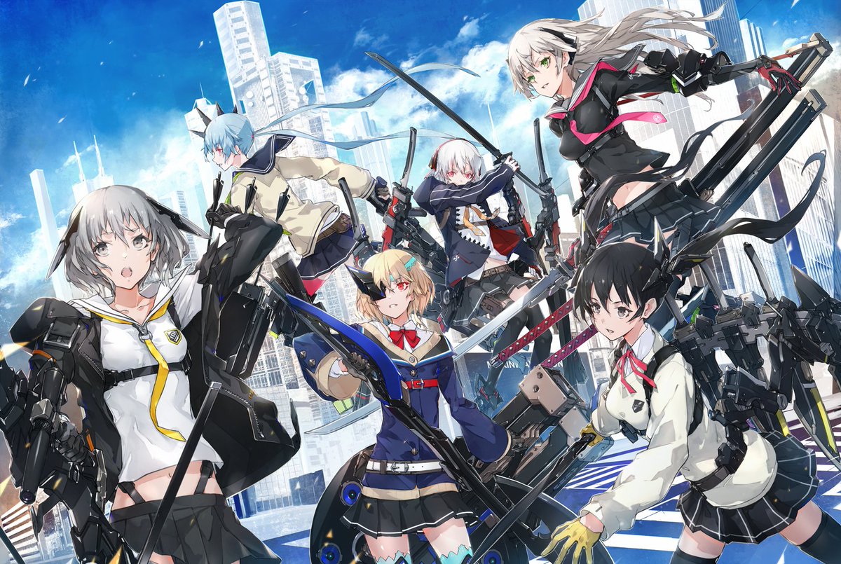 SugoiLITE's tweet photo. TV Anime Series, based on neco's illustration series / figure franchise "HEAVILY ARMED HIGH SCHOOL GIRLS", is currently in development!

Broadcasting scheduled for 2027 https://t.co/QO4TOzBUdr