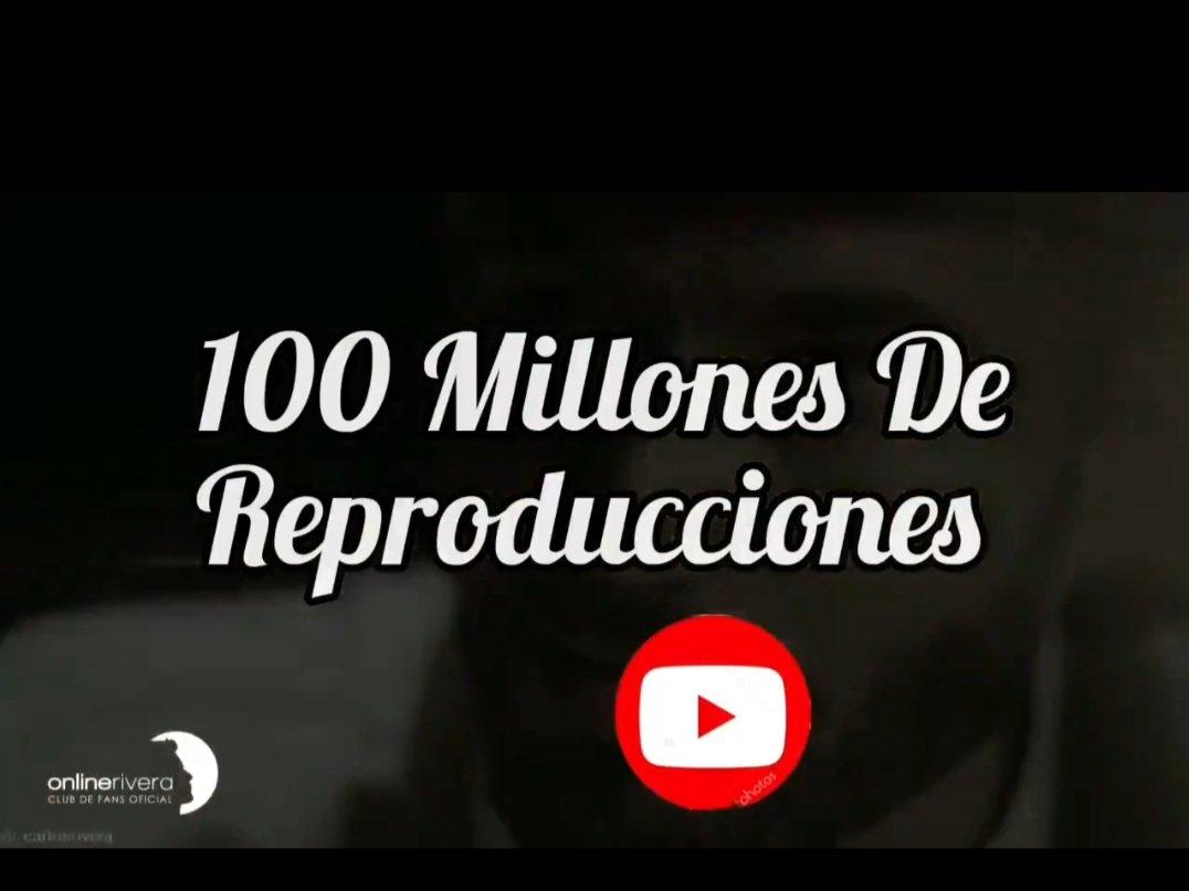 OnlineRiveraSin's tweet photo. .Muchas Felicidades 🎉 a nuestro artista @_CarlosRivera por los 100 Millones De Reproducciones de su tema #OtrasVidas (Video Oficial) de su disco #YoCreo 2016 un tema Hermoso 🥰🎶❤
@WestWoodEntt @Online_RiveraP @sonymusicmexico https://t.co/0eX0TZyK9U