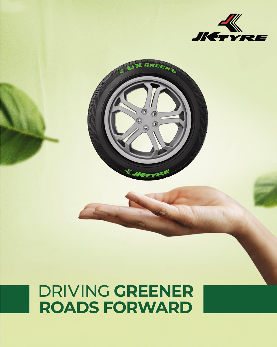 JKTyreCorporate's tweet photo. As we celebrate World Environment Day, we continue to push boundaries with sustainable tyres, efficient operations, and a long-term vision for a greener planet.
#JKTyre #TotalControl #WorldEnvironmentDay https://t.co/3hGAM6diGT
