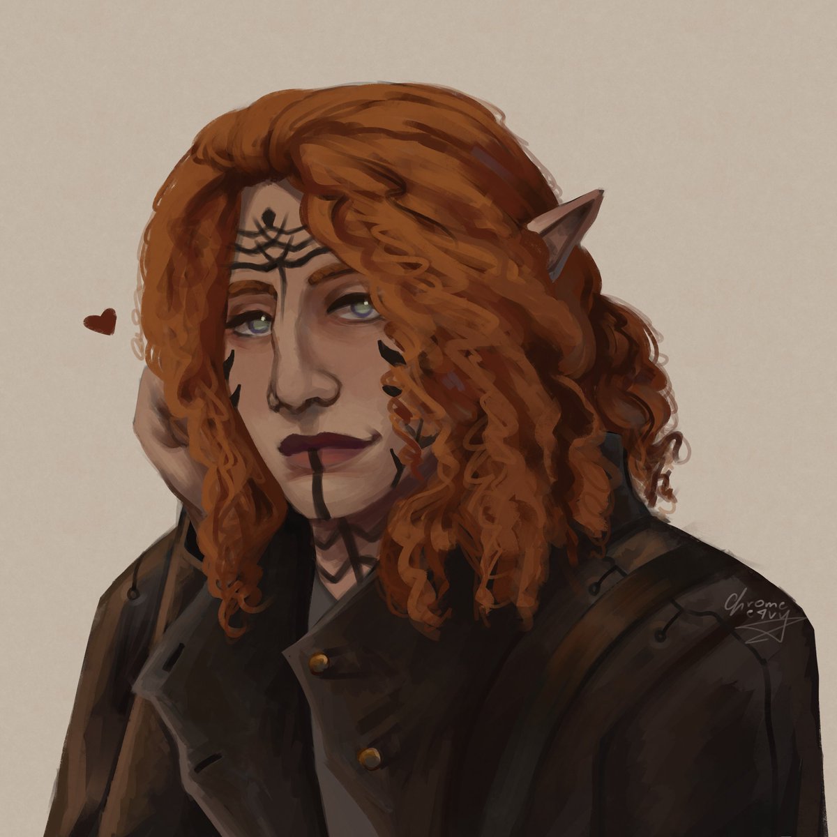 ChromeHe4vy's tweet photo. Showing up to a library in Nevarra and this is who helps you find a book 💚

Been imagining lately how younger Margrith would look like, so I decided to draw her 💖 https://t.co/xoKHFEylCw