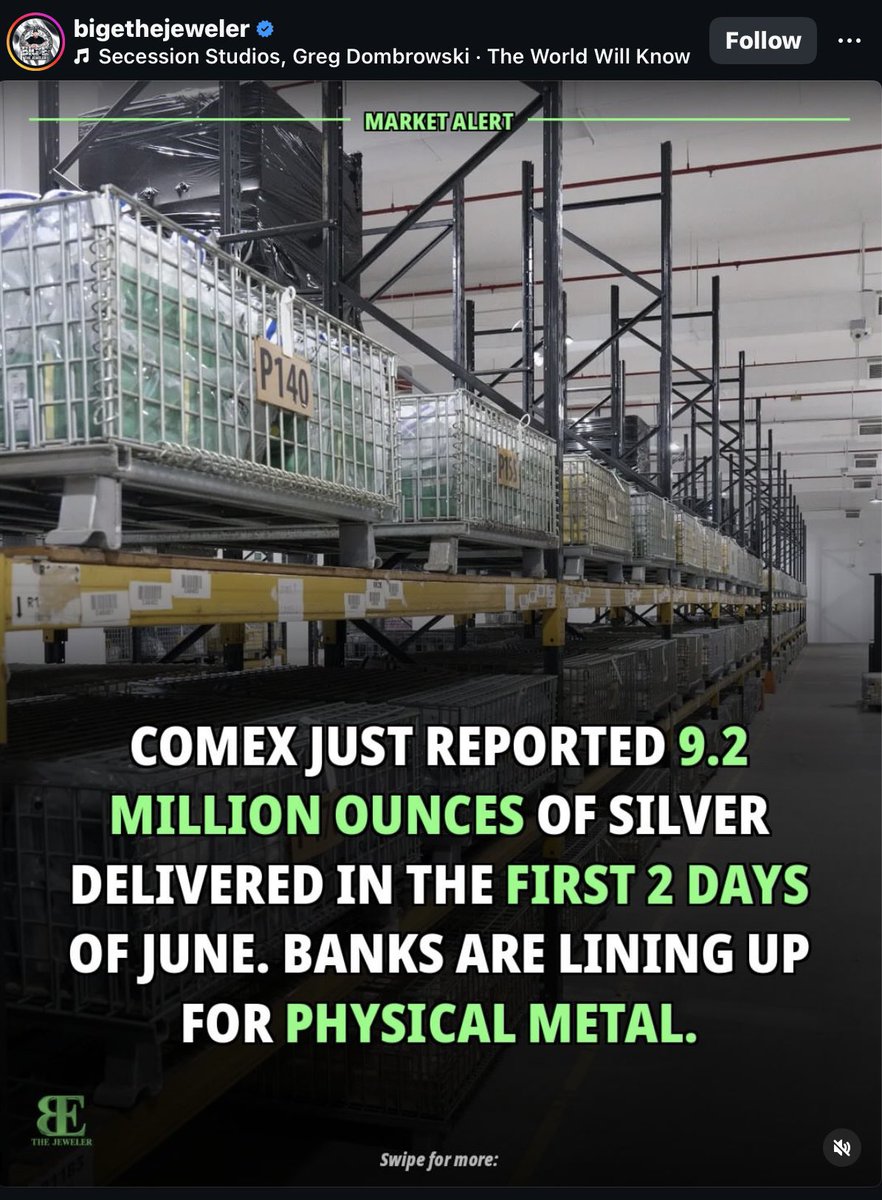 IngeniumAdvisor's tweet photo. #Silver is grabbing headlines nowadays but the prices on #bourses hardly move…
#economics #finance #investments #banking #currencies #business #Fed #IMF #IBRD #EBRD #AMRO #AIIB #ADB #NDB #PBOC #ISDB #trade #business #manufacturing #industries https://t.co/QykG2dT0Mv