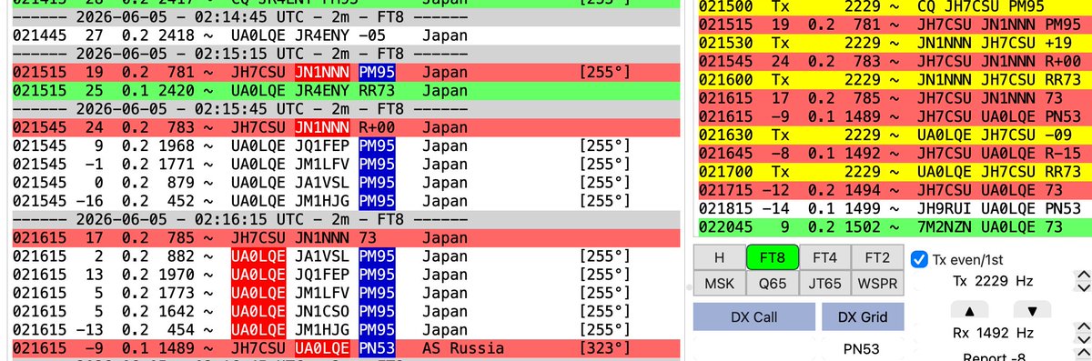 f355fhp's tweet photo. 2m で UA0LQE に呼ばれました(笑) https://t.co/WZB3Qk1sF1
