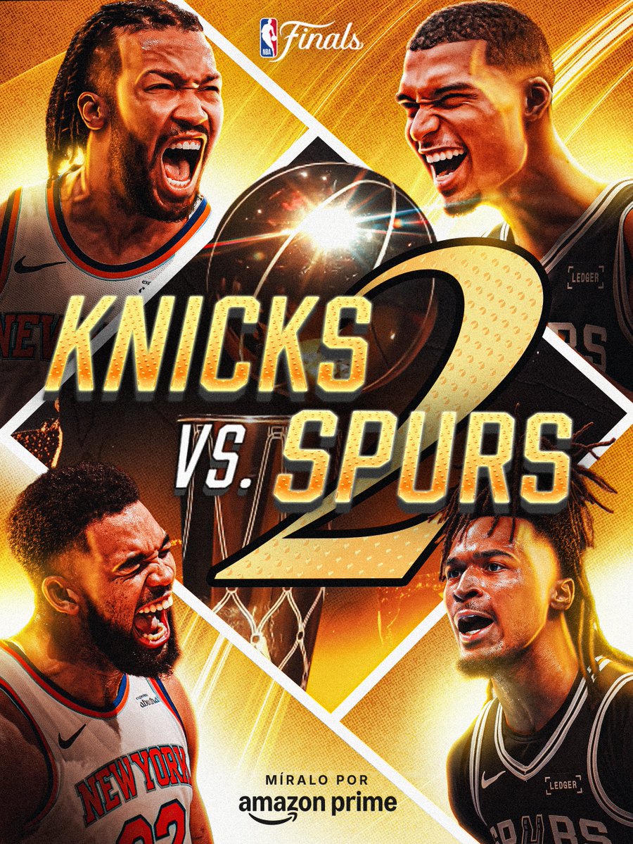 NBALatam's tweet photo. Se juega el segundo punto de las #NBAFinals 🔥

¿Quién se lleva el Juego 2? https://t.co/70ZSoffo49