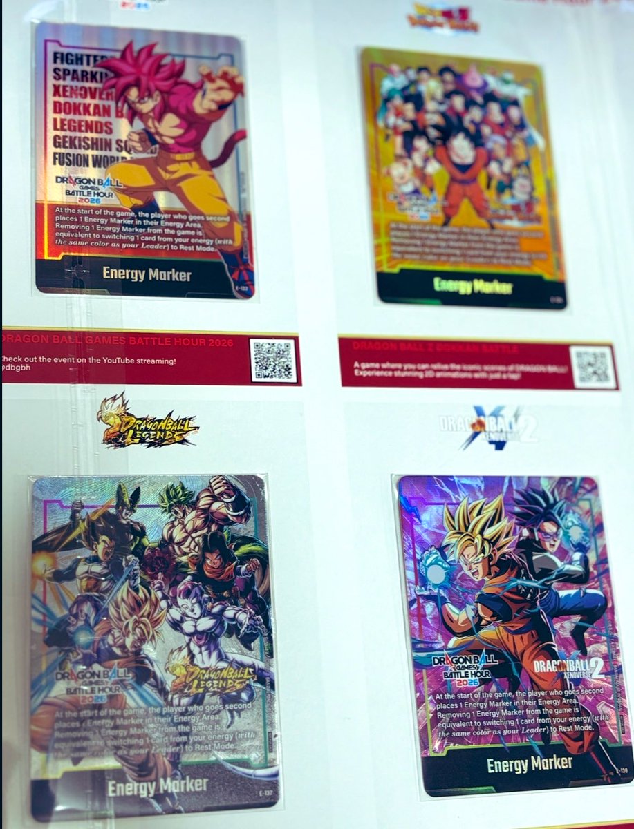 zuttopokemon's tweet photo. ドラゴンボールカード 世界大会2026
ロサンゼルスプロモセット

これは6万仕込みで既に利益。

エナマ最高峰のプロモセット。
完成度高いから、放置で価値上がるかな。 https://t.co/lFZmf0GGRV