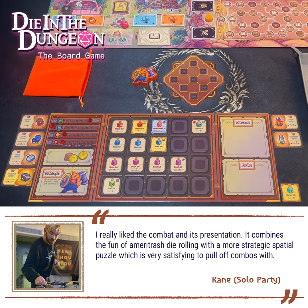 roomizgames's tweet photo. 💜 Nothing makes us happier than seeing content creators we love enjoying Die in the Dungeon as much as we do.

Thank you for sharing the adventure with us✨

https://t.co/ZsmlvQ0dzv https://t.co/ixKf9FbhKj