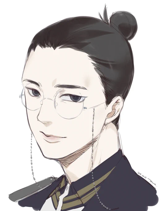 習作/賀来さん なんか童顔ぽい