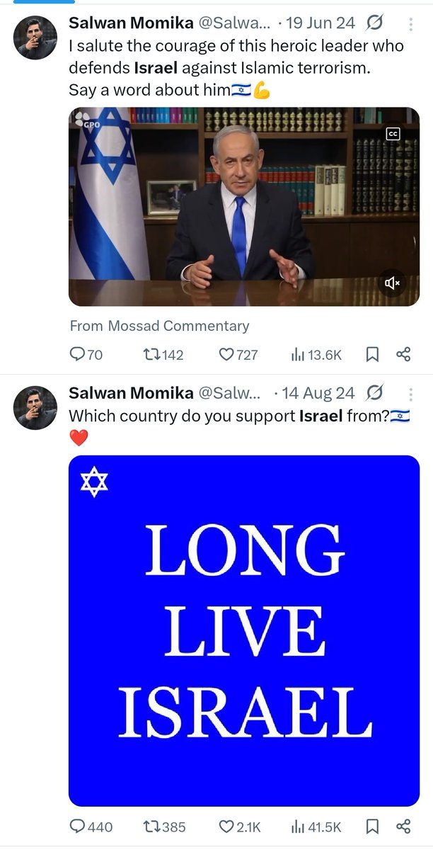 AnonymNoticer's tweet photo. @Lwghammer_128 @OswaldsTopGuy @MollyDavis543 "Assyrian Christian"

This was a useful idiot with guaranteed Mossad ties. He was definitely pushing these posts for money. Europe is full of muslims because of the jws. This man not only didn't name them, but he also supported them. Brown Tommy Robinson. Extremely subversive. https://t.co/xfZUAMlm7X