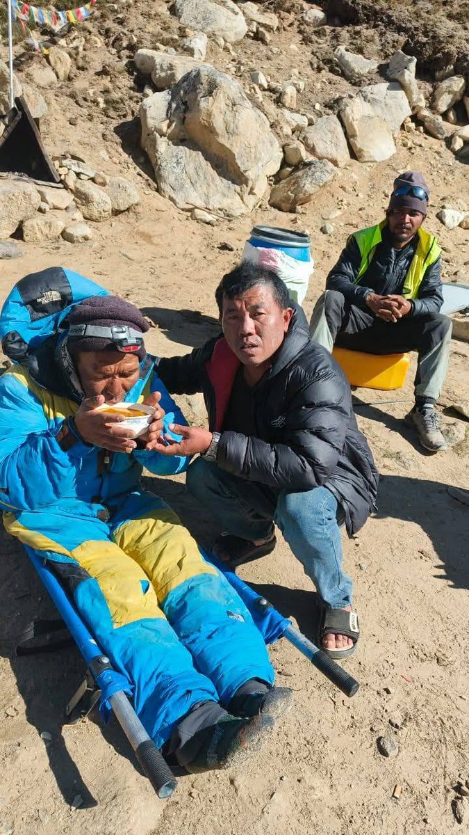 poornimashresth's tweet photo. We are all relieved and grateful that Dawa Sherpa has miraculously survived and returned alive after days alone on Mt Everest. But while we celebrate the fact that he is alive, many serious questions remain unanswered.

Why was Dawa Sherpa left behind high on the mountain in the first place? When he failed to arrive at the lower camps, why was there no immediate communication with him? How could a climber remain missing for days on Everest without an urgent rescue initiative being launched? Why was human life seemingly not treated as the highest priority?

Another difficult question must also be asked. If the person left behind on Everest had been a foreign client rather than a Sherpa, would the same thing have happened? Would days have passed without a major search effort? Or would helicopters, rescue teams, and international attention have been mobilized immediately? It is an uncomfortable question, but one that deserves an honest answer.

This case also raises broader concerns about accountability and the growing sense of lawlessness on the world's highest mountain. Where is the Government of Nepal when such incidents occur? Everest operates under permits, regulations, and government oversight. If a climber can be left behind and remain missing for days without apparent accountability, what does that say about the system meant to protect human life? Who is responsible for enforcing the rules, investigating negligence, and ensuring that companies put safety before business?

Dawa Sherpa survived. That is the good news. But survival should not be used as an excuse to avoid questions. The mountaineering community, the public, and Dawa himself deserve answers.