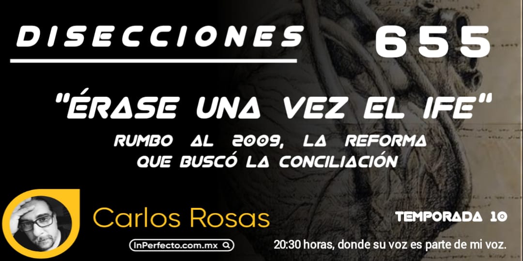 InPerfectoMx's tweet photo. 🔴 #EnVivo #Ahora

🟡 Disecciones, segunda emisión con @CarlosRosas_C

➡️ Hoy, el complemento editorial y seguimos con "Érase una vez el IFE".

🌐 En https://t.co/Cg3zOAAWUN https://t.co/b8uPUst6D4