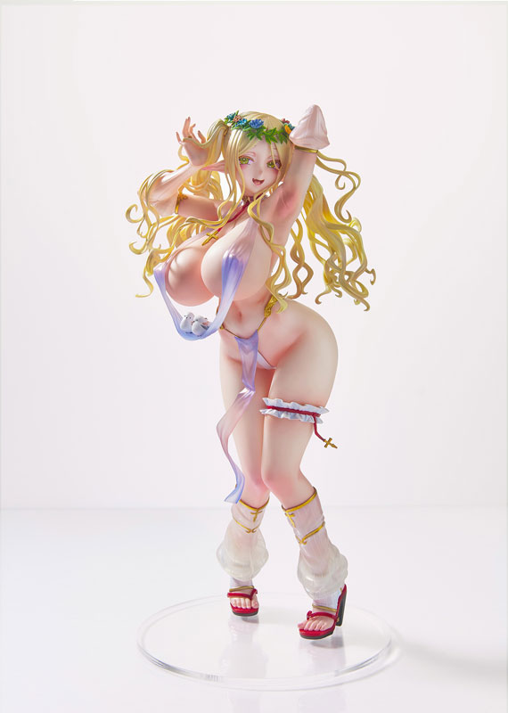 hobbywatch_jp's tweet photo. オリジナルフィギュアシリーズ「エルフ村」より「第4村人 プリシラ」の沐浴着姿が1/6スケールフィギュアで登場！　アンテナショップ限定版では「いたずら顔パーツ」なども付属 https://t.co/mBYUIzMfew https://t.co/1oxPYNuEK3
