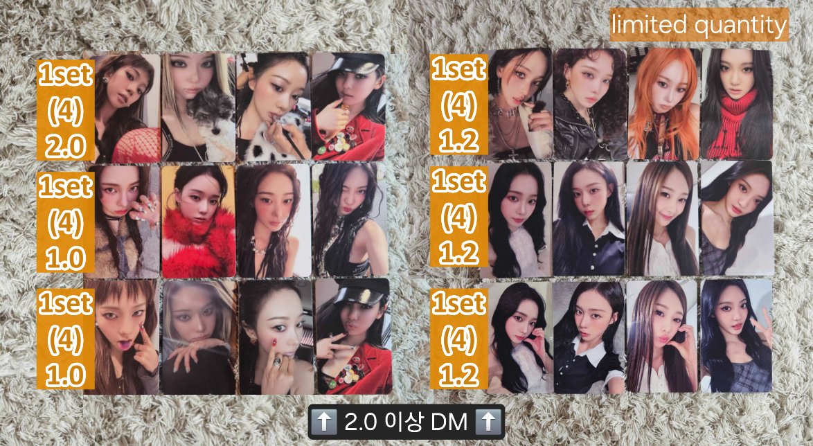 speropoca's tweet photo. 에스파 포카 포토카드 aespa poca 판매 양도 photo card (교환X)

📌 메인 공지 읽고 DM.
🟢 2.0 이상 거래 = 결함 예민 (X)
✉️ 준등기 + 0.18 or 우체국택배 0.45

레모네이드 LEMONADE 팝업 can acid 윈터 카리나 지젤 닝닝 karina giselle winter ningning 리치맨 포토카드 뮤직코리아 위드뮤 인터아시아 BDM Whiplash mutant wda p.o.s 애플뮤직 사운드웨이브 애버라인 케타포 영통 팬싸 앨범포카 디마뮤 위플래시 엠투유 RichMan photocard 더티워크 dirty work interasia 슈퍼노바 supernova m2u 럭키드로우 smstore 이즈위 큐큐뮤직 시즌그리팅 슴콘 럭드 아마겟돈 럭드 마이월드
엠투유 비디엠 ptc sell buy wtb 레몬에이드