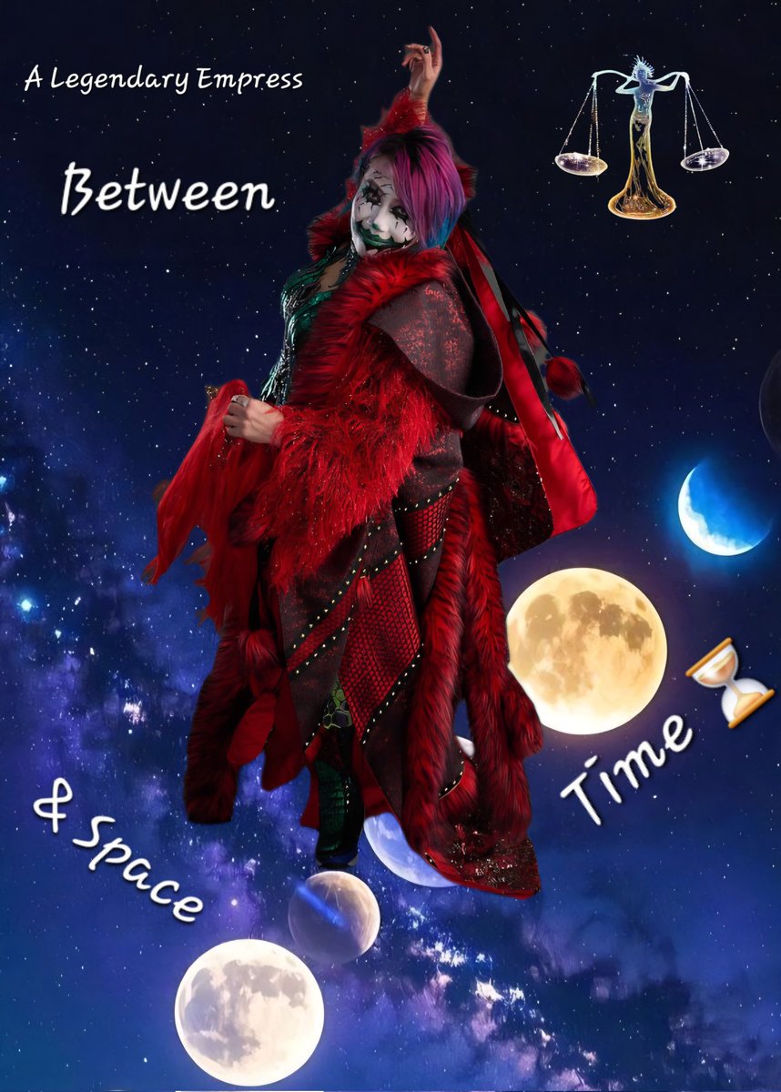 CosmicDust23's tweet photo. @WWEAsuka That's some legendary balance you have there Empress. 🌌⚖️ https://t.co/anC1fatMIV
