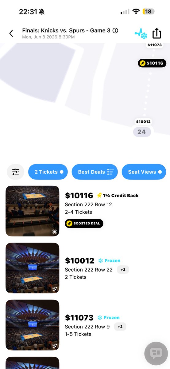 DisBeNat's tweet photo. You know what’s not being talked about enough!! The fact that @Ticketmaster is holding Knicks tixs hostage! For general public sake after FAN FIRST PRE SALE WAS CANCELED. I literally call everyday no one knows anything. Meanwhile secondary market per usual fucking us over! https://t.co/g6OkfZldn6