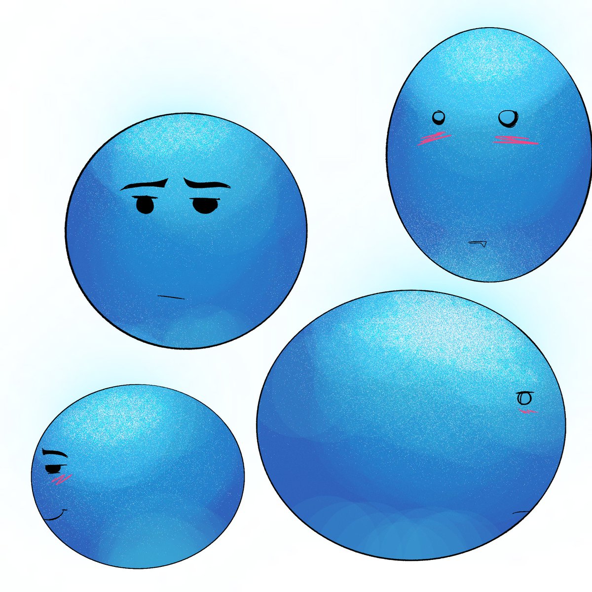 Objectfan7's tweet photo. For some reason wise looks like an ellipse/elliptical circle to me and he looks so adorable when he does that especially when he turns sideways aww so cute so cute

#solarballs #wise #wisesolarballs #solarballswise https://t.co/J1ZyJShizB