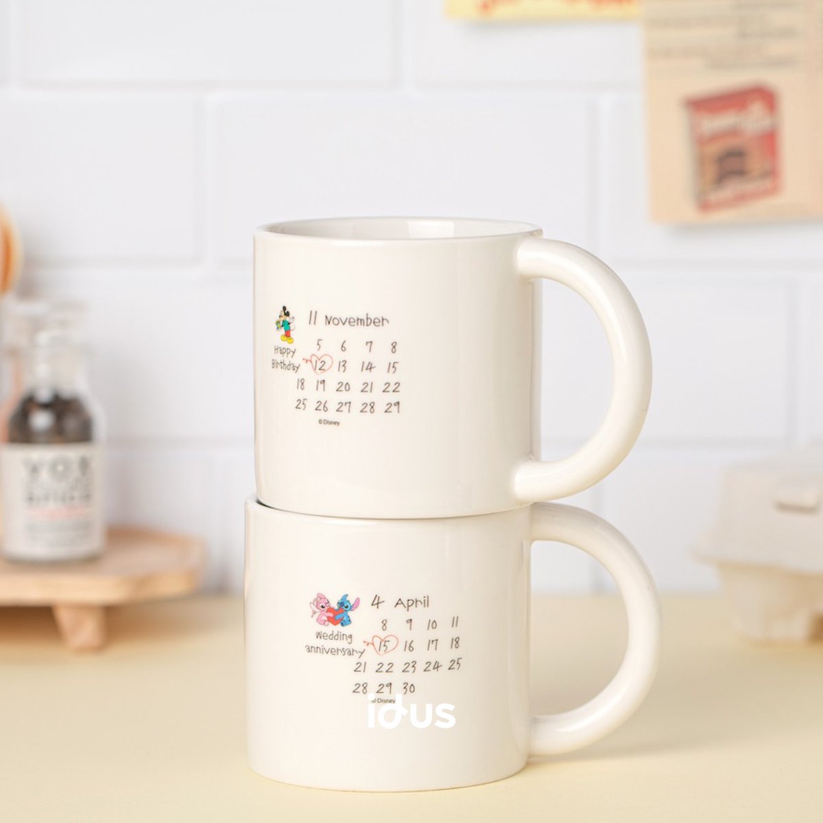 idus_jp's tweet photo. 忘れたくない日を、マグカップに☕✨

誕生日や記念日をカレンダーに残せる、
ディズニー公式コラボアイテム。
毎日使うものだからこそ、
特別な日がもっと特別になります🎀

#ディズニー #マグカップ #記念日 #ディズニーグッズ https://t.co/TFXdoFqKb2
