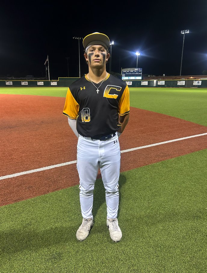 FiveToolSTX's tweet photo. F: @canes_recruits Prime 17U 8, One International 6
PoG: Wylder Supak 2-4, 3 RBI, R, HR https://t.co/wJhoVxv8vf