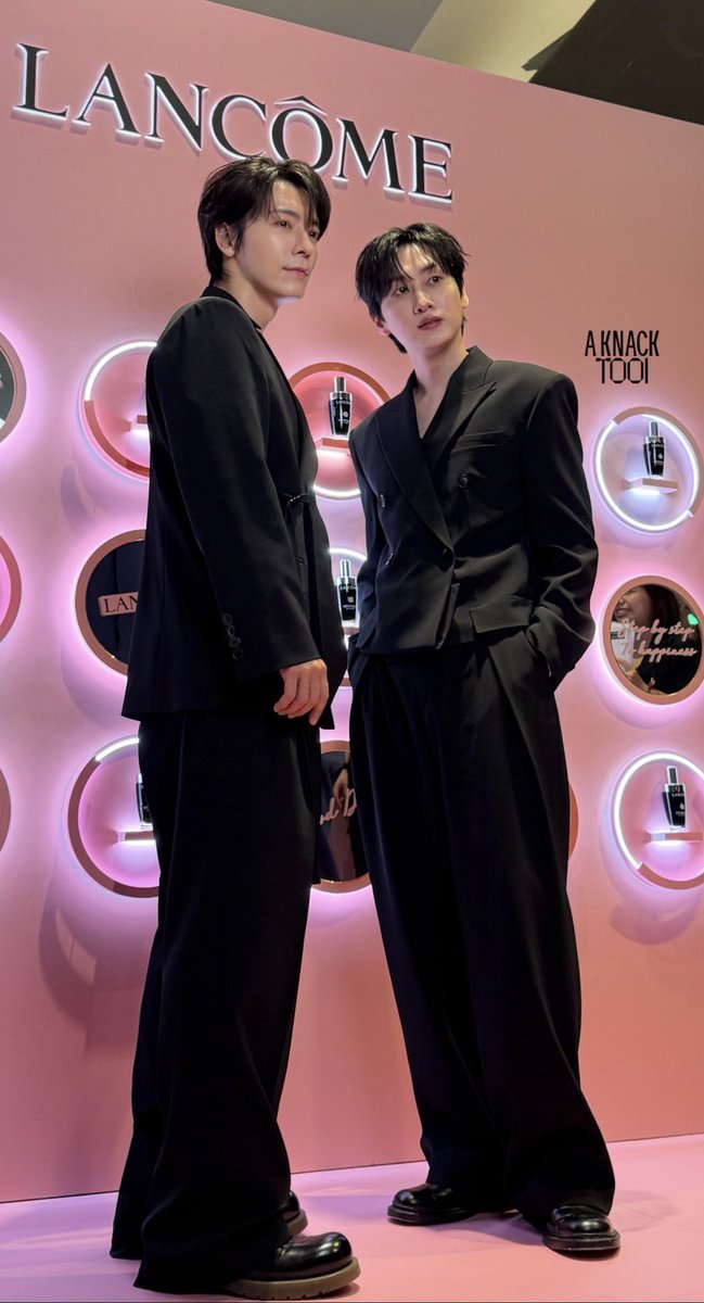 Pao97Line's tweet photo. 260604  LANCOME X SUPER JUNIOR-D&amp;E POP-UP Press Event in Taipei 💕

#superjunior_DnE https://t.co/3yhMo4bSXd