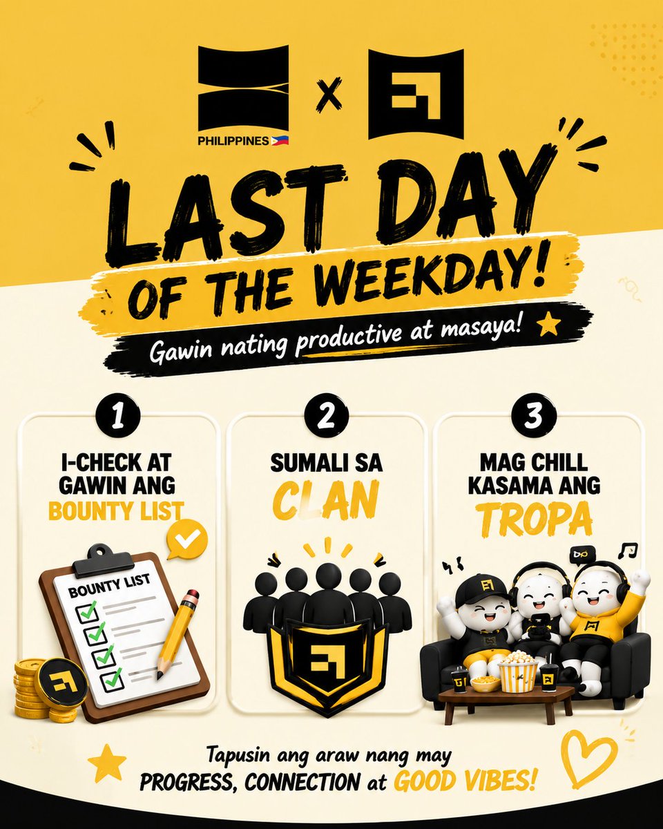 VictionPH's tweet photo. ARAW NG KALAYAAN

Bago matapos ang weekday, h'wag kalilimutang i-check ang mga ito

1. https://t.co/pgUbsGgIvX
2. https://t.co/wkkuF8YOOI
3. https://t.co/C8GWXizJ0S
4. https://t.co/ir8KI56uDL

😎 https://t.co/XLndJaNS5o