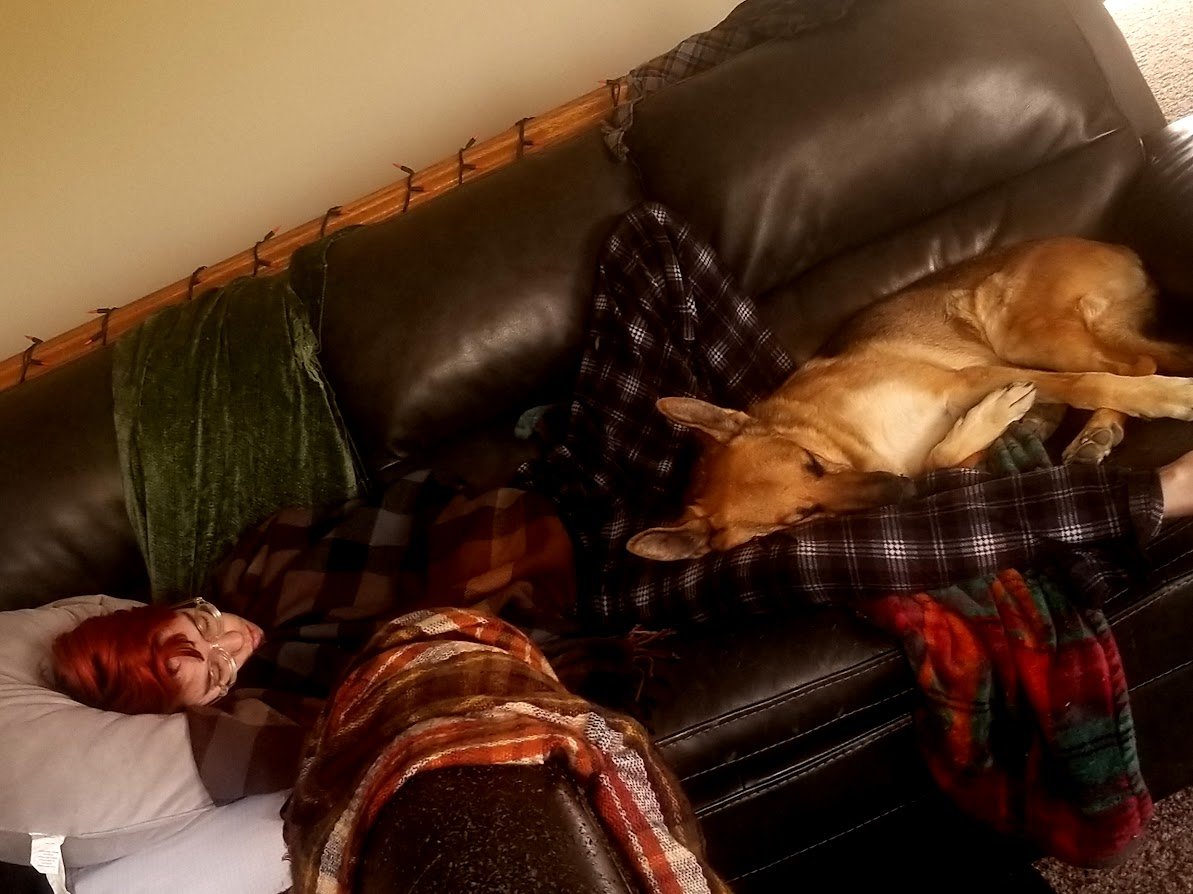 voidaflame's tweet photo. she had really bad anxiety and so we really leaned on each other a LOT. she was my baby. https://t.co/bgIwe0bleP