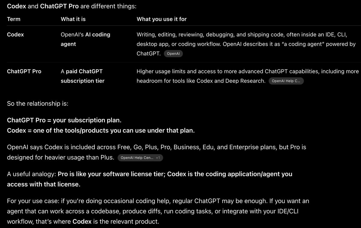 startupecon's tweet photo. @deMouraBernardo @AdrienMatray @cblatts From ChatGPT Chrome! (sorry, I am just triggered by the possibility they are offering different things): https://t.co/fgrUwua6ri