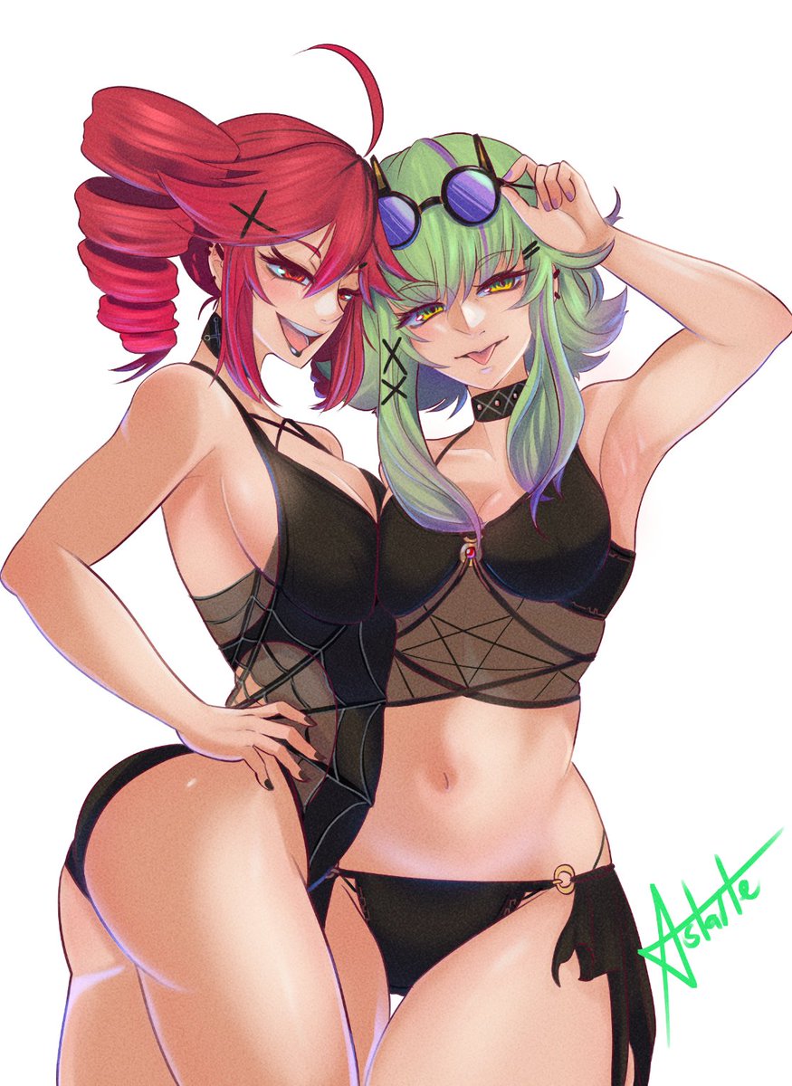 StarShrim's tweet photo. Girl/Friends Happy Pride months Guys UmU #重音テト #Gumi https://t.co/Fkx8lwOFSr