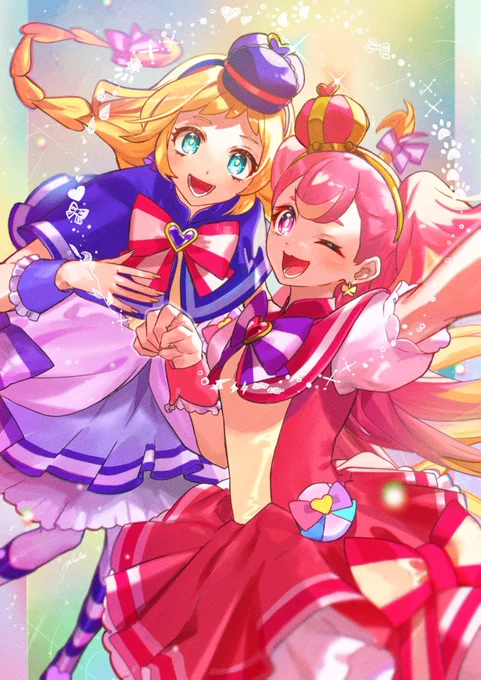 私のプリキュア絵を見にキナサ~イ