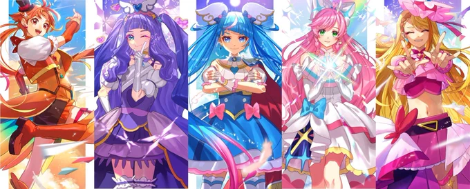 私のプリキュア絵を見にキナサ~イ