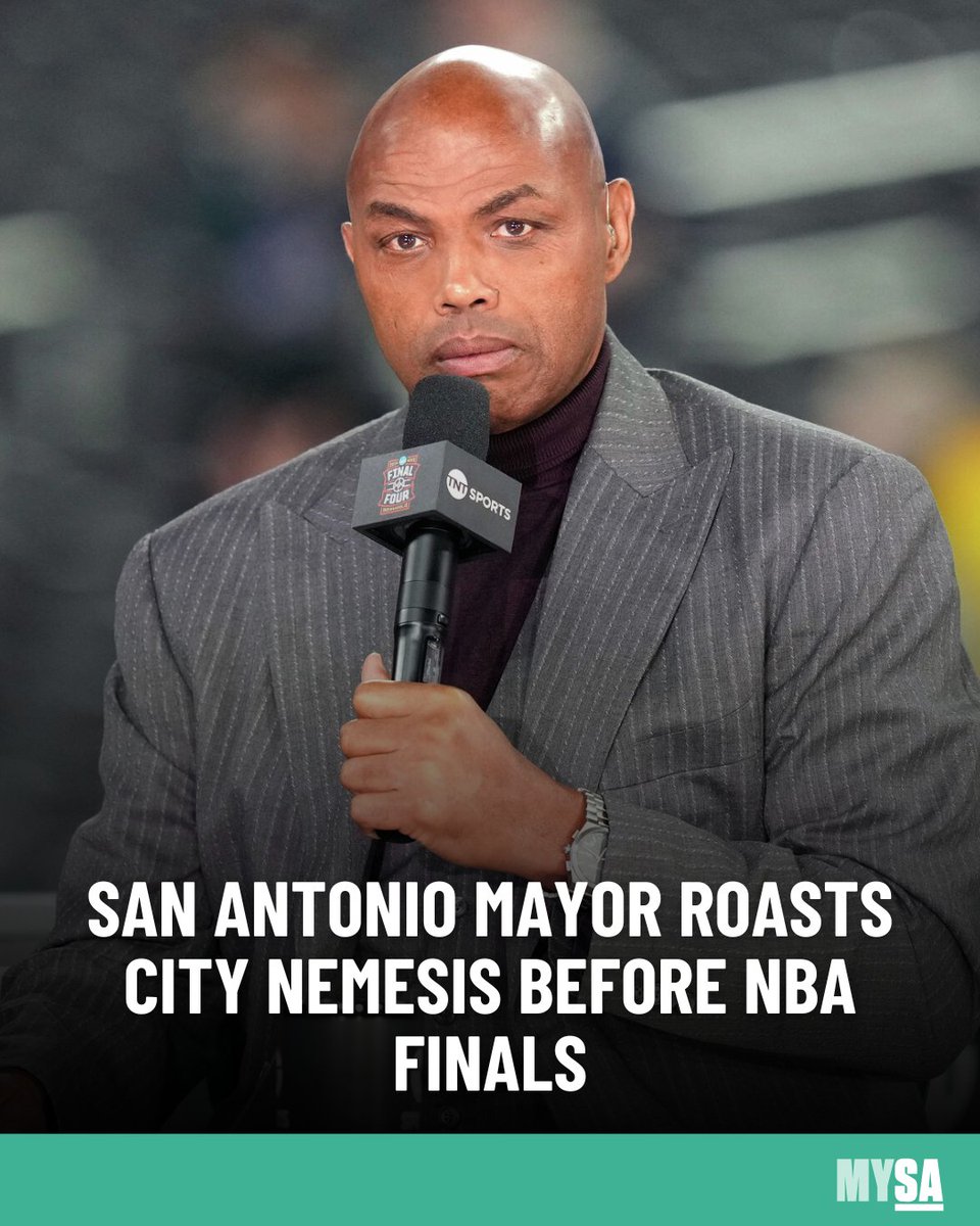 mySA's tweet photo. After years of jokes, San Antonio finally got some revenge. 🤭 https://t.co/yNnSsDahgh https://t.co/pndWzWU7uP