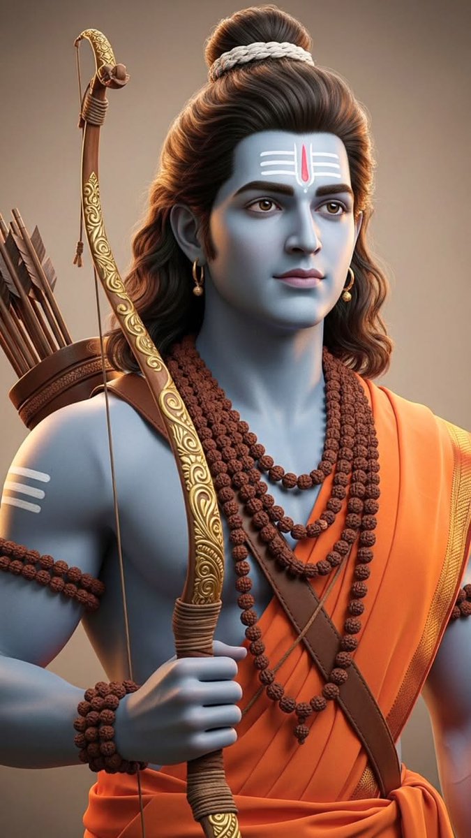 Agarwalsiya19's tweet photo. रामो विग्रहवान् धर्मः, सत्यं यस्य परायणम्।
लोकहिताय सदा युक्तः, वन्दे तं रघुनन्दनम्॥
जय श्री राम🙏🌹 https://t.co/XfoZi54srH