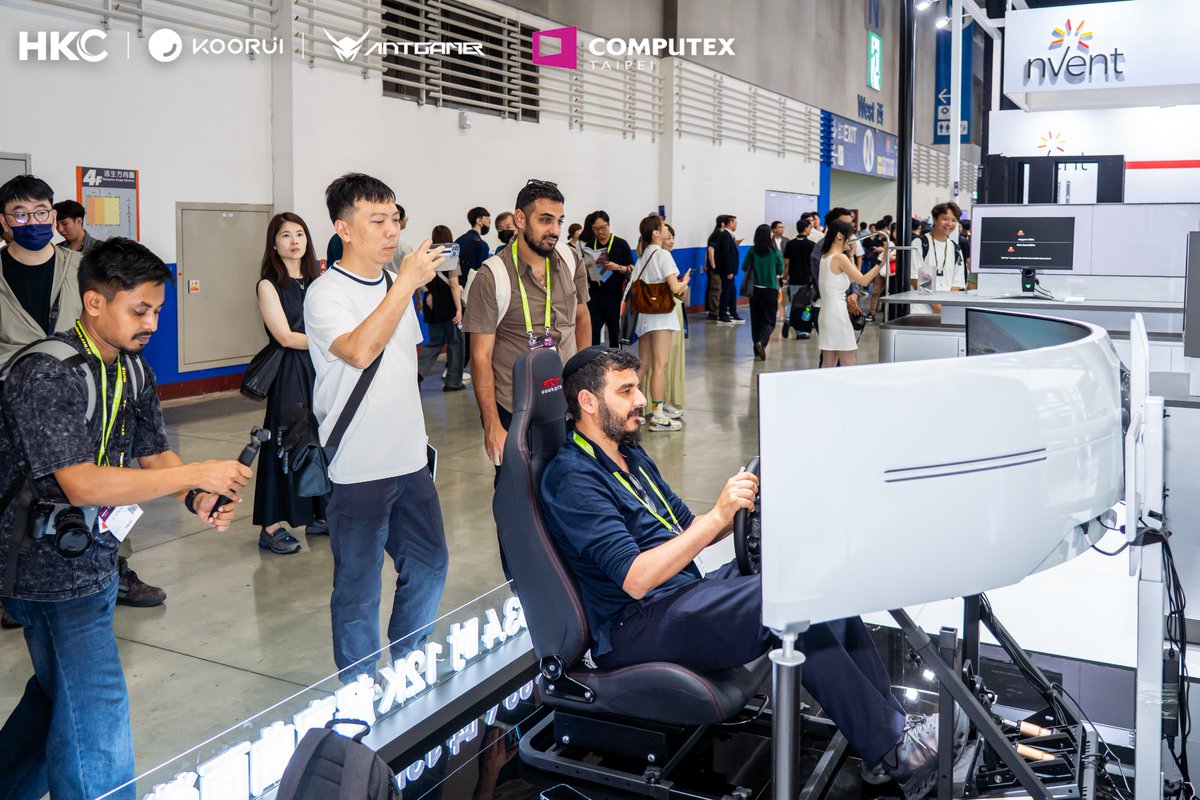 HkcMonitor's tweet photo. HKC @COMPUTEX TAIPEI｜Booth N0126 (Jun 2–5)
Spotlights:
▫️83.4” 12K curved flagship
▫️MiniLED creator monitors
▫️New ANTGAMER high-Hz gaming screen
▫️KOORUI daily displays
#COMPUTEX2026 #AITogether #HKC https://t.co/fZCnYmtDoE