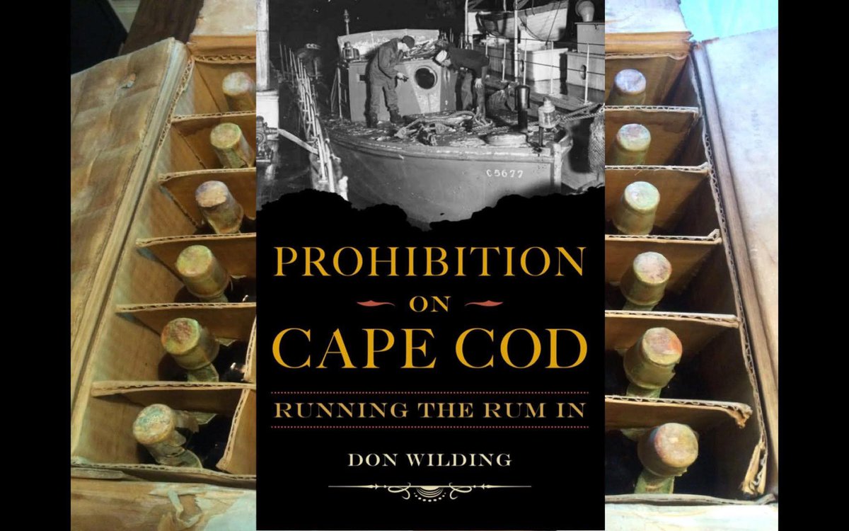 EricTaubert's tweet photo. Enjoyed hearing Don Wilding @DonWilding - talk about his new book and tell stories about Prohibition On Cape Cod at Brewster Ladies' Library. https://t.co/yLMvpRznkJ