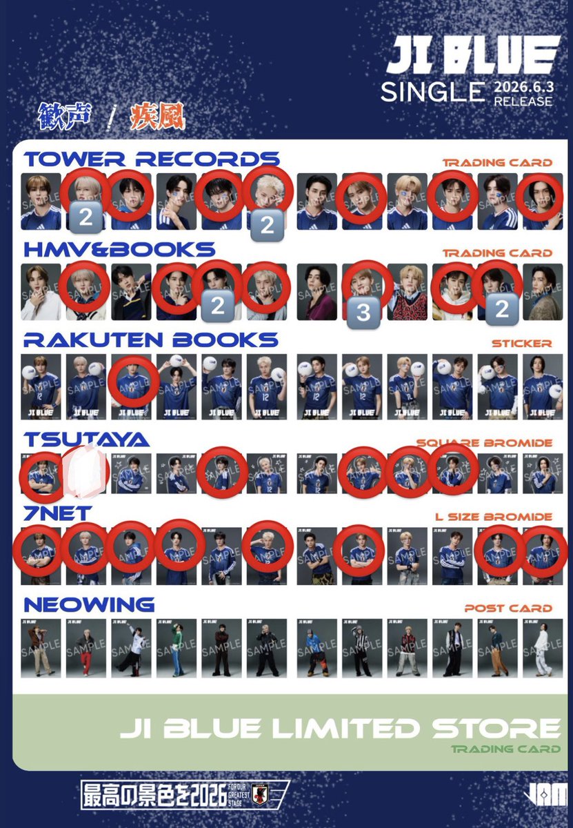 _nattougohan's tweet photo. I BLUE 景色 JO1 INI トレカ 交換 特典

譲》 画像 1、2
    與那城 白岩 河野 佐藤 川西 金城
    池崎  後藤 佐野 髙塚 田島

求》 画像3
       西 (未所持優先、所持済みの場合複数から)

n:1、異種検討します🙆🏻‍♀️
封入は別ポストに記載

郵送 or 6/7ごぶフェス手渡し

お気軽にお声がけください😌 https://t.co/Zxq1QR7ka6