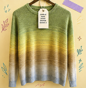 dailyjlocke's tweet photo. items from “heartstopper” are being auctioned to raise money for lgbtq+ causes

items available include charlie’s paris jumper and deck chairs

🔗: https://t.co/97muvWMF3x https://t.co/3JnyDO0vhK